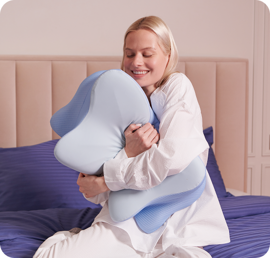 Visual overview of Derila Ergo Memory Foam Pillow for ergonomic Memory Foam Pillow
