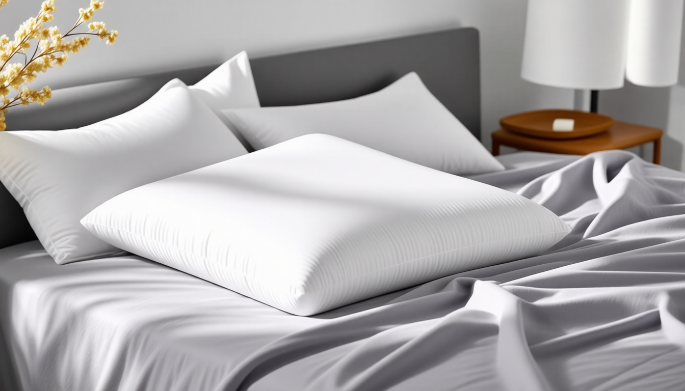 A clean dental-wellness scene with a healthy smile and natural oral-c… for derila ergonomic pillow memory foam for…