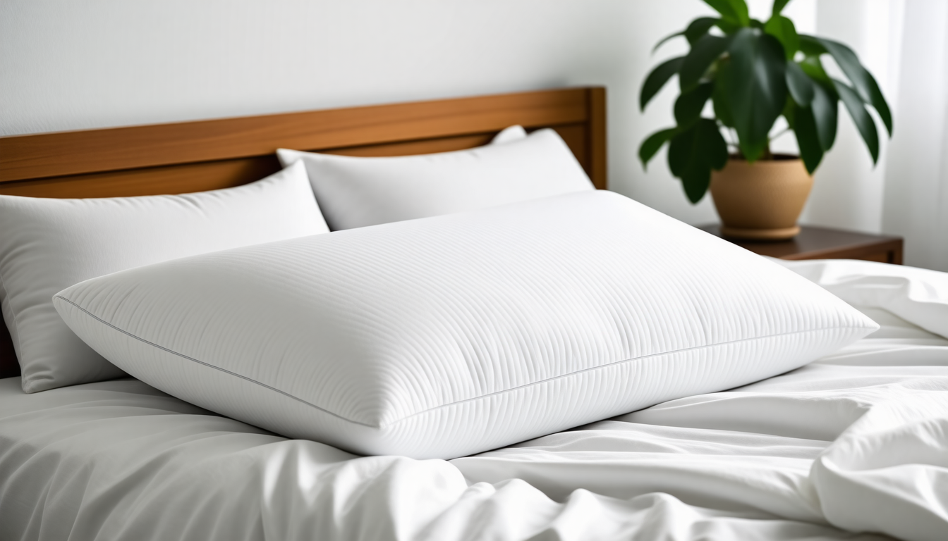 A clean dental-wellness scene with a healthy smile and natural oral-c… for derila pillow amazon