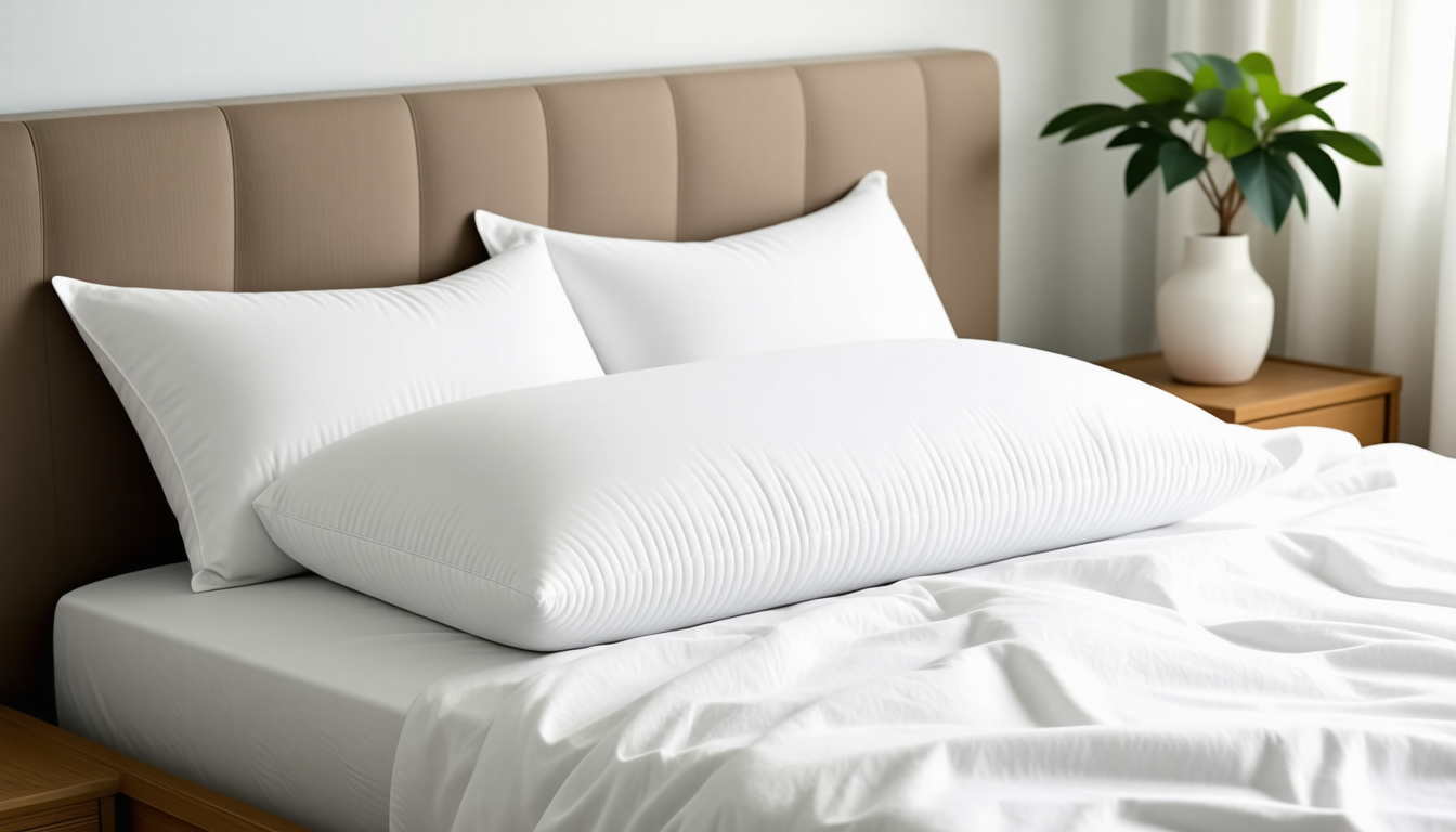 A clean dental-wellness scene with a healthy smile and natural oral-c… for derila pillow amazon sale