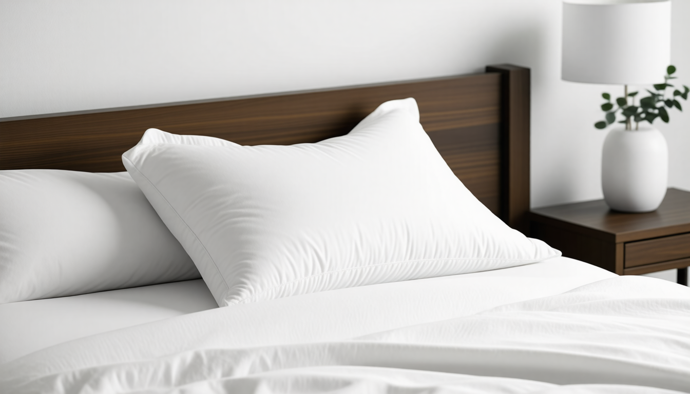 A clean dental-wellness scene with a healthy smile and natural oral-c… for derila pillow for sleep apnea